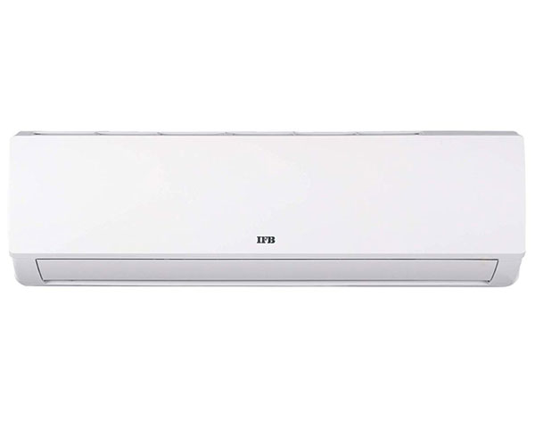 Split AC with non-inverter compressor: Low noise. Affordable compared to inverter split ACs
Capacity: 1.5 Ton. Suitable for medium sized rooms (111 to 150 sq ft)
Energy Rating: 3 Star. Annual Energy Consumption: 1134.07 units. ISEER Value: 3.55 (Please refer energy label on product page or contact brand for more details)
Manufacturer Warranty : 1 year on product, 5 years on compressor
Copper Condenser Coil: Better cooling and requires low maintenance
Special Features: Anti-Bacterial Filter;Dust Filter
Refrigerant gas: R32. Environment friendly - no ozone depletion potential and low global warming potential
Included in the box: Indoor Unit, Outdoor Unit, Remote Control, User manual, Warranty Card,Connecting Pipes

Brand	IFB
Model	IAFS18XA3T3C
Energy Efficiency	3 Star Rating
Capacity	1.5 tons
Noise Level	38 dB
Installation Type	Split
Special Features	dust_filter
Colour	White
Control Console	Remote Control
Voltage	230 Volts
Material	Plastic
Included Components	1 Indoor Unit, 1 Outdoor Unit, Inter Connecting Pipe, 1 Remote, 1 Manual with Warranty Card
