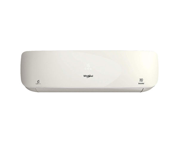 Split AC; 1 ton capacity
Energy Rating: 3 Star
Warranty: 1 year on product, 1 year on condenser, 10 years on compressor
3D cool technology
6th sense intellicomfort technology
Intellisense inverter technology
40 percent faster cooling
12m air throw
Cools even at 55 degree

Brand	Whirlpool
Model	1.0T 3DCOOL INVERTER 3S COPR-W
Energy Efficiency	3 Star Rating
Capacity	1 tons
Installation Type	Split
Special Features	Inverter, dust_filter, dehumidifier
Colour	White
Control Console	Remote Control
Voltage	230 Volts
Material	Plastic
Included Components	Indoor Unit, Outdoor Unit, User Manual, Remote, Installation Pipe and Wire