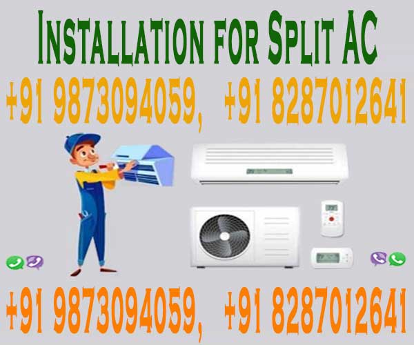 Installation for Split AC For Air Conditioners in Delhi NCR.

Charges starting from Rs.1500/-