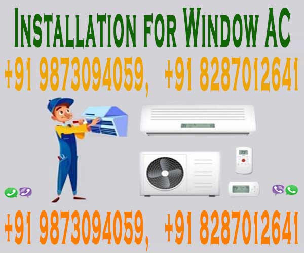 Installation for Window AC For Air Conditioners in Delhi NCR.

Charges starting from Rs.600/-