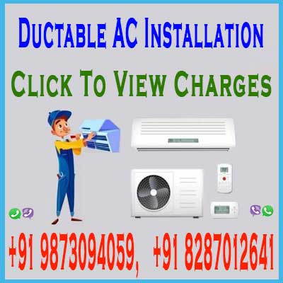 Ductable AC Installation